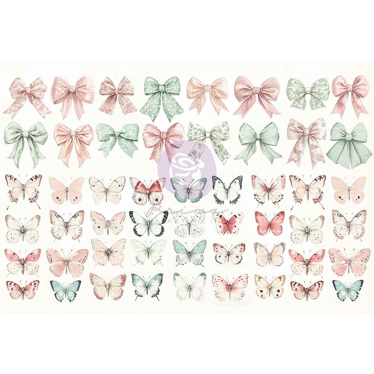 Cherry Sweet Collection Ephemera - Bows & Butterflies