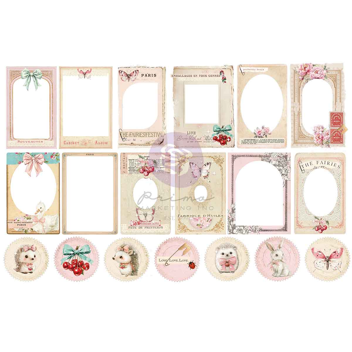 Cherry Sweet Collection Ephemera - Cabinet Cards