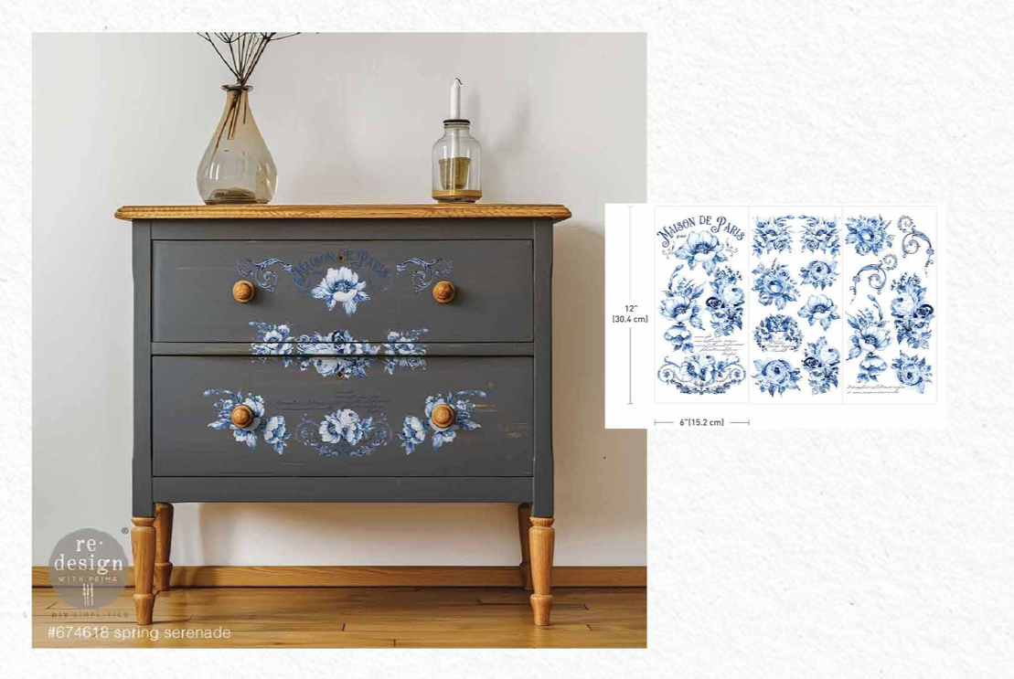 Small Décor Transfers - Spring Serenade