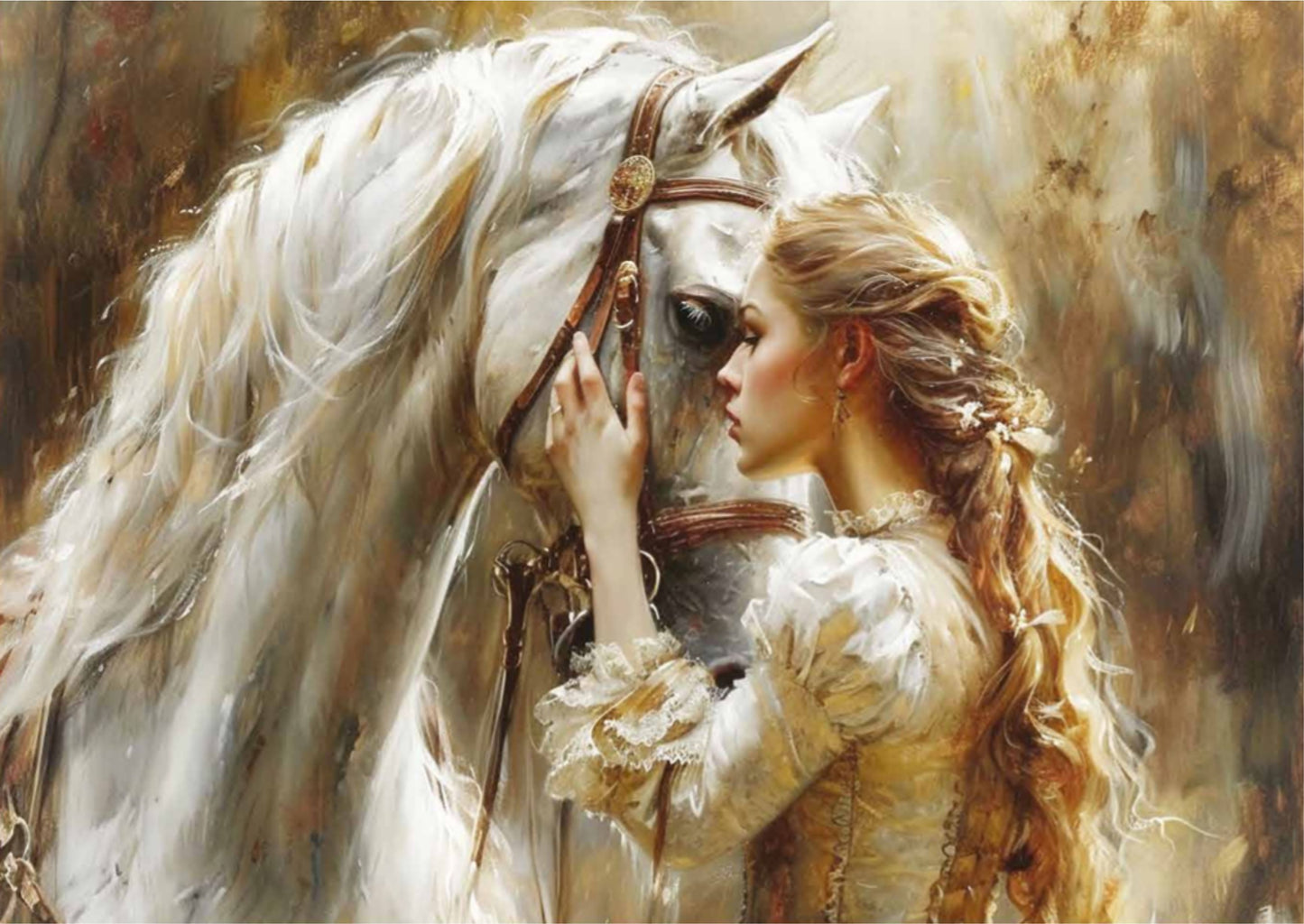 A1 Decoupage Fiber Paper - “Soulful Bond”