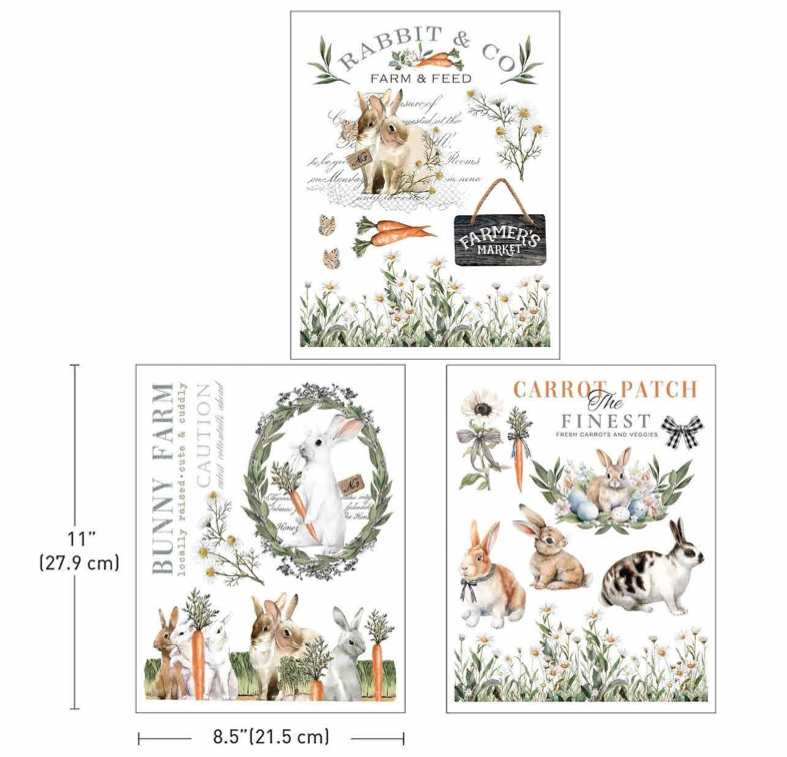 Middy Transfers - Blossom Bunnies