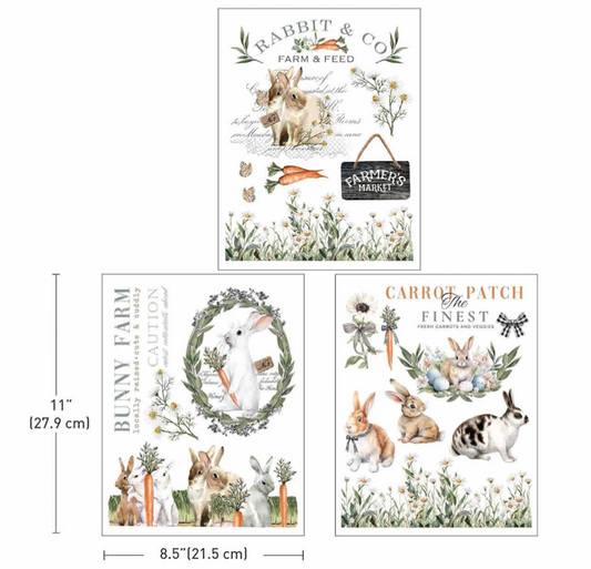 Middy Transfers - Blossom Bunnies