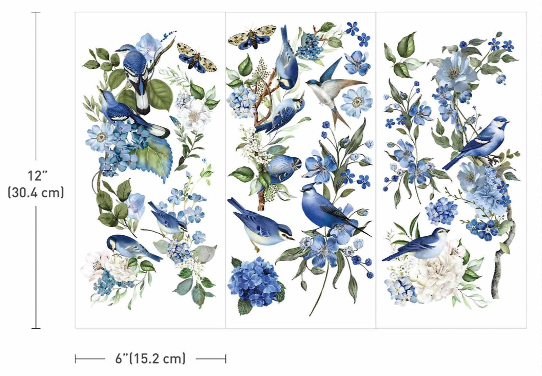 Small Décor Transfers - Garden Whispers