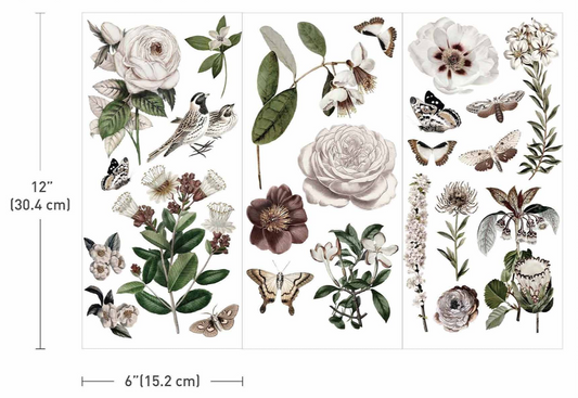 Small Décor Transfers - Secret Garden