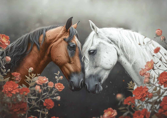 A1 Decoupage Fiber Paper - “Wild Hearts”